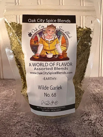 K Oak City Spice Blends - No.68 Wilde Garlek
